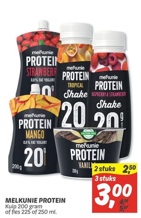 Melkunie Protein Aanbieding Bij Dekamarkt