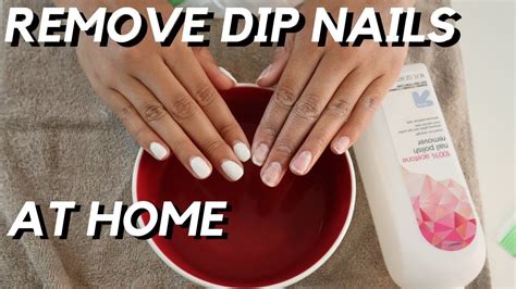 Remove Dip Gel Nails At Home In 15 Minutes Youtube Dip Gel Nails Gel Nails Diy Gel Nails