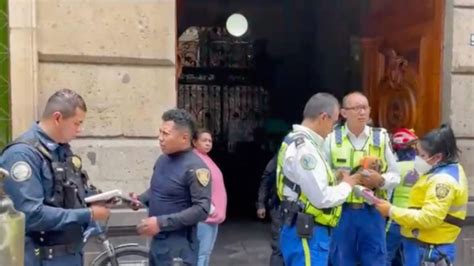 Un Montacargas Cayó Encima De Dos Trabajadores En El Centro De La Cdmx