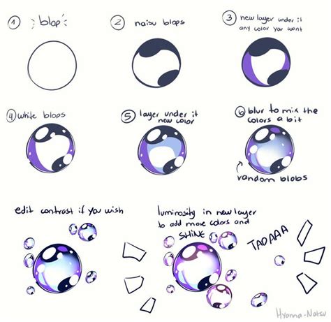 Photoshop Effects Medley By Neko Rina On DeviantArt Bubble Drawing