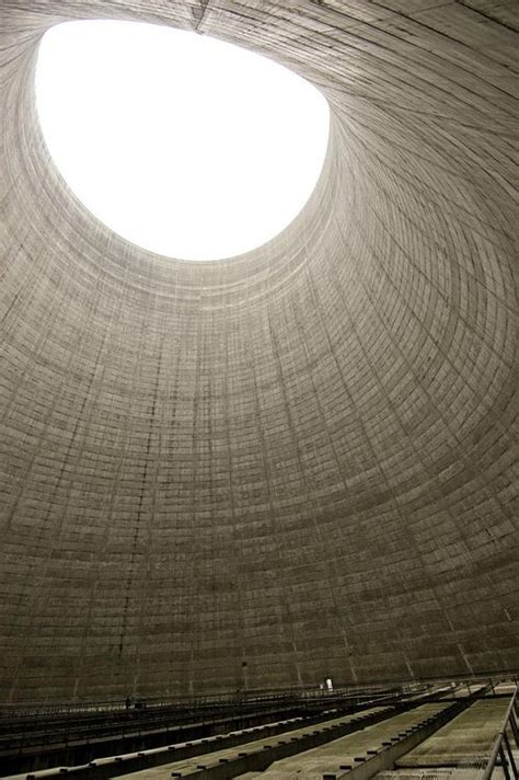 Inside an inactive nuclear cooling tower Architecture Exterior, Amazing ...