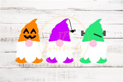 Halloween Gnomes SVG, Cute Gnomes, Halloween SVG (933427) | Cut Files ...