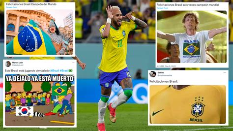 Los Mejores Memes De La Goleada De Brasil Ante Corea Del Sur Y La