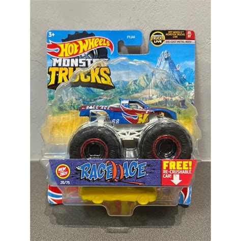 Hot Wheels Monster Trucks Race Ace