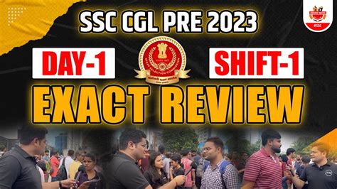 Ssc Cgl Pre 2023 Exam Analysis Ssc Cgl Pre Question Paper Analysis Paper Pattern Complete