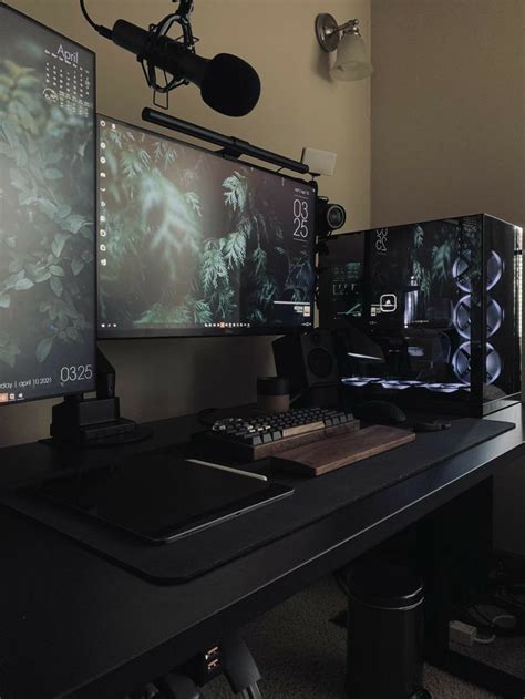 Dark Theme Gaming Room Setup Ideas