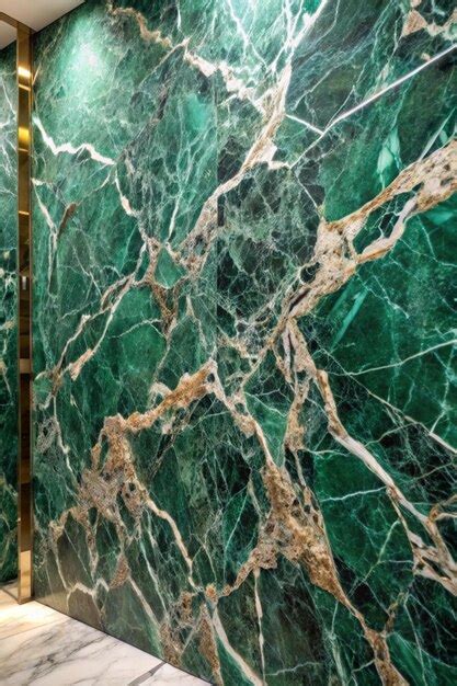 Dark Green Marble Texture Background Natural Breccia Marbel Tiles For