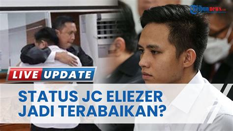 Status Justice Collaborator Eliezer Terabaikan Dituntut Lebih Berat