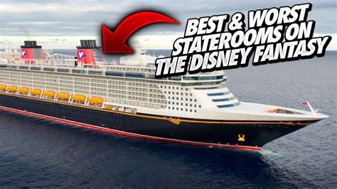 Best Worst Cruise Staterooms On The Disney Fantasy Disney Cruise