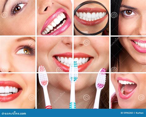 Dientes sanos foto de archivo. Imagen de diente, fondo - 5996260