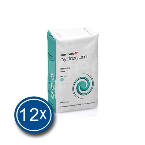 Hydrogum alginato box 12×500 gr. Zhermack – Blu Dental