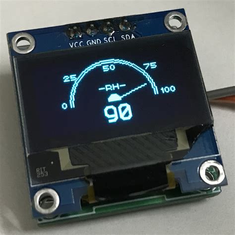 Humidity Meter Using OLED Display – Arduino Compatible - Electronics ...