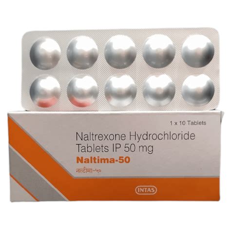 Naltrexone Tablet Naltrexone For Clinical 50 Mg At Rs 500 Strip In