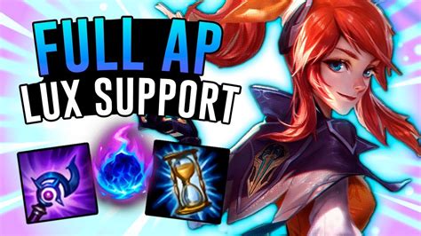 How to play lux support - logboo