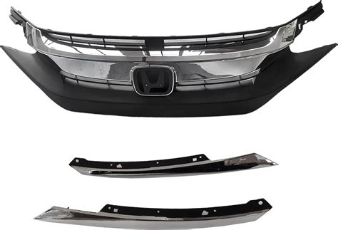 Amazon PartsFlow Grille Compatible With 2016 2017 2018 Honda Civic