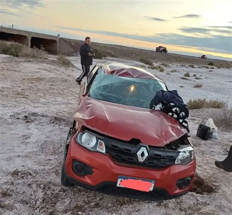 La Encandil El Sol Y Volc En Su Auto Antes De Llegar A Chepes Nueva