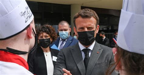 French President Emmanuel Macron being slapped caught on video