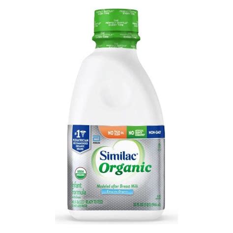 Similac Organic Infant Formula With Iron Ready To Feed Fl 44 OFF