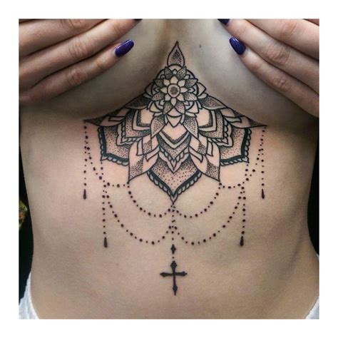 Share 73 Floral Sternum Tattoo Super Hot In Cdgdbentre