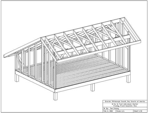 Shelter, Leanto, Firewood Shed, Dog Spaces, Bryson City, Construction Plan, Tiny House Cabin ...