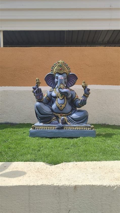 Fiber Ganesha Statue Home At Rs In Ahmedabad Id