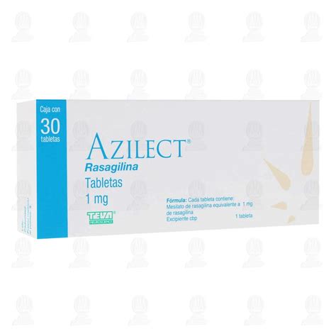 Azilect 1 Mg 30 Tabletas