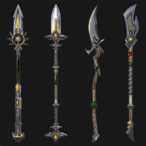 War staves 3d model