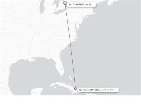 Direct Non Stop Flights From Toronto To Holguin Schedules