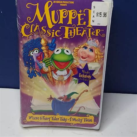 MUPPET CLASSIC THEATER VHS Video Tape 1994 Muppets NEW FACORY SEALED