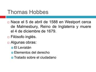 El Leviat N Thomas Hobbes Ppt