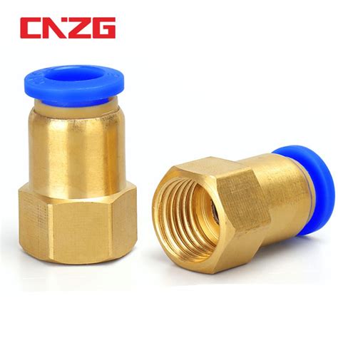 PCF Pneumatic Quick Connector Air Fitting 1 8 3 8 1 2 1 4 BSP Female