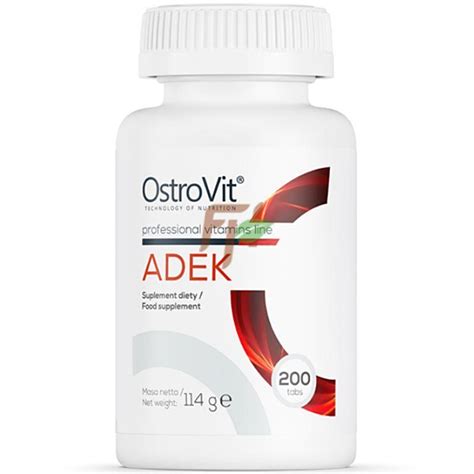 OstroVit ADEK - Купить комплекс витаминов АДЕК (200 таблеток) в Москве ...