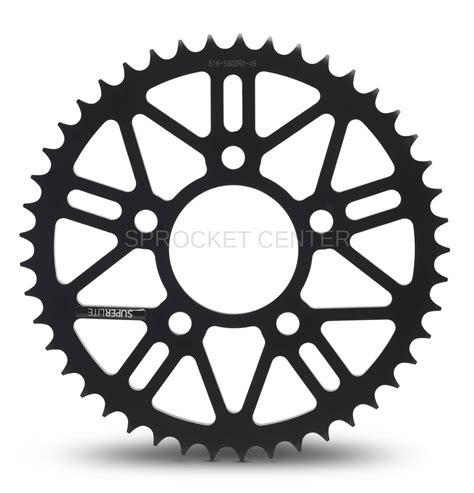 SUPERLITE RSX 164802RX 525 Pitch Black Steel Rear Sprocket BMW HP4