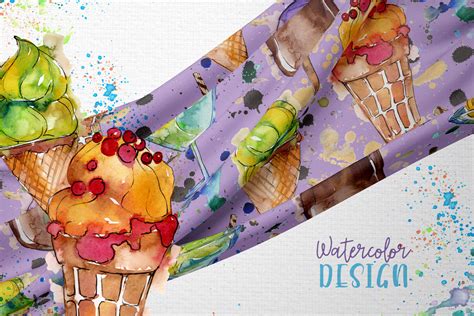 Ice- cream Sundae watercolor png By MyStocks | TheHungryJPEG