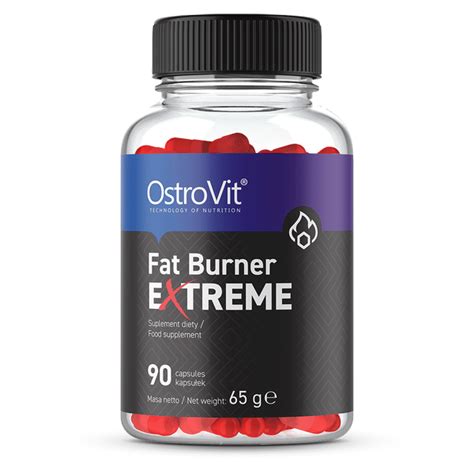 OstroVit Fat Burner EXTREME 90caps - MuscleShop - aukščiausios kokybės ...