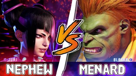 Sf Nephew Juri Vs Menard Blanka Street Fighter