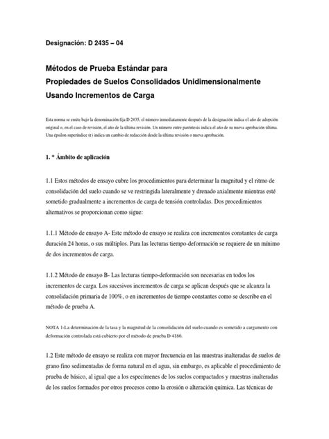 Astm 2435 04 Traduccion A Español 3 Pdf Pdf Sistema De Coordenadas