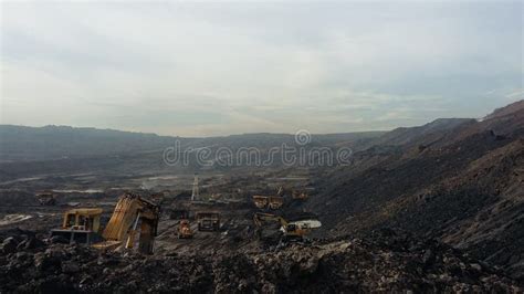 L Exploitation Des Mines De Charbon Ciel Ouvert Photo Ditorial