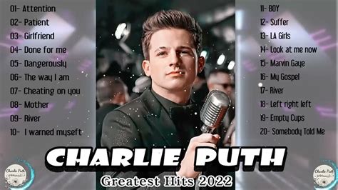 찰리 푸스노래 모음 광고없는 Charlie Puth Best Songs 2022 Youtube