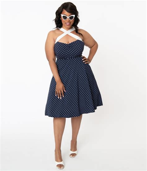 Plus Size Swing Dresses Unique Vintage