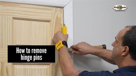 How To Remove Hinge Pins Youtube