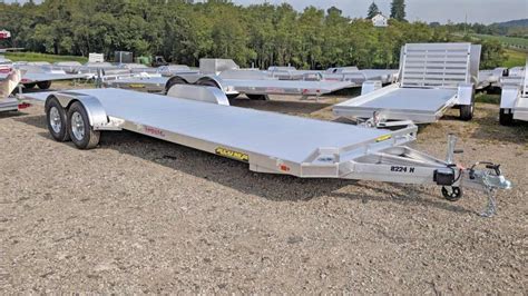 NEW 2024 Legend 20 HD Aluminum Open Car Hauler W Underbody Ramps