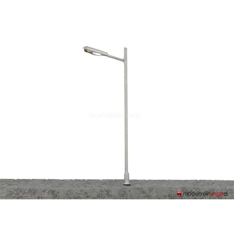 L-0122 H0 - Lantaarnpaal Led Warm Wit 9v - 12v - Modeltreinshop