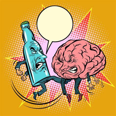 Alcohol Brain Damage Stock Illustrations – 118 Alcohol Brain Damage ...