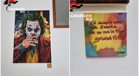 Messina Denaro Nel Covo Del Boss Un Poster Di Joker E La Frase Se