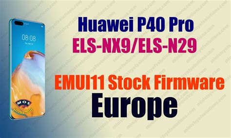 Huawei P Pro Els Nx Emui Stock Firmware Europe Free