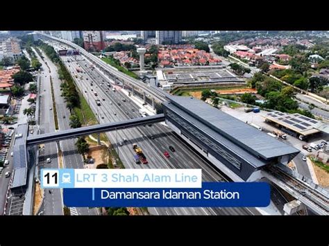 damansara idaman lrt station lrt shah alam   long