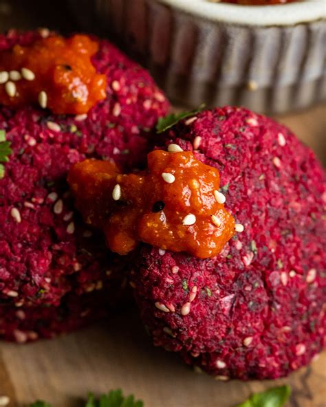 Beetroot Falafel Vegan And Gluten Free Romy London