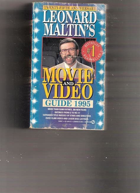 Leonard Maltin S Movie And Video Guide 1995 Maltin Leonard 9780451181725 Books