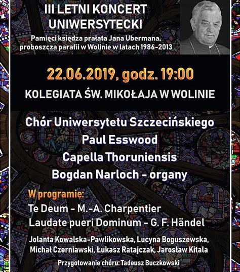 Powiat Kamieński ikamien pl III Letni Koncert Uniwersytecki w Wolinie